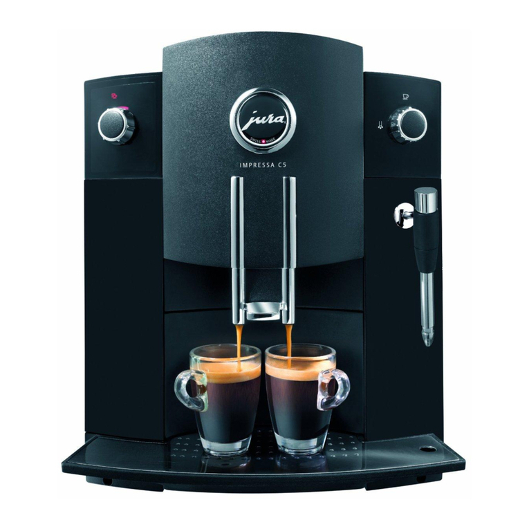 Jura IMPRESSA C5 User manual