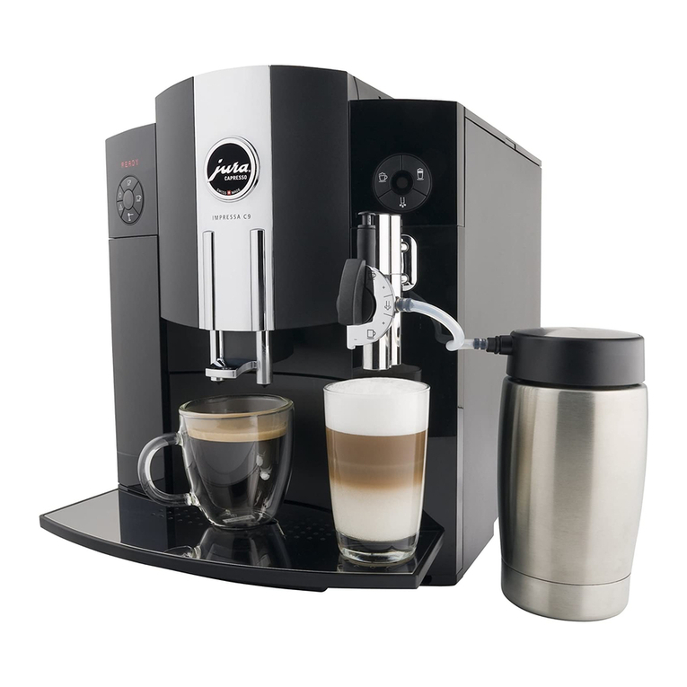 Jura IMPRESSA C9 manual&nbsp;