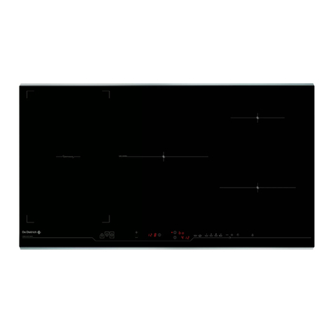 DeDietrich DTI1049X Quick start guide