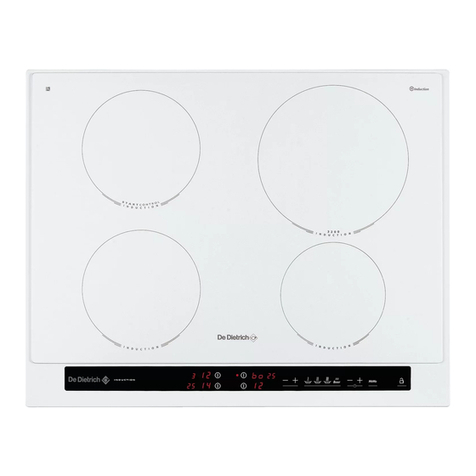 DeDietrich DTi705 Guide to installation and use