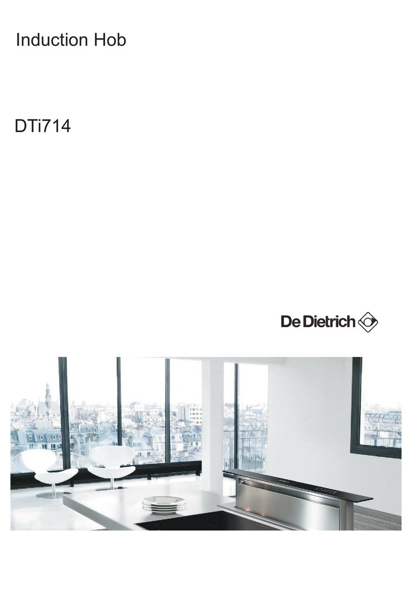 DeDietrich DTi714 manual&nbsp;