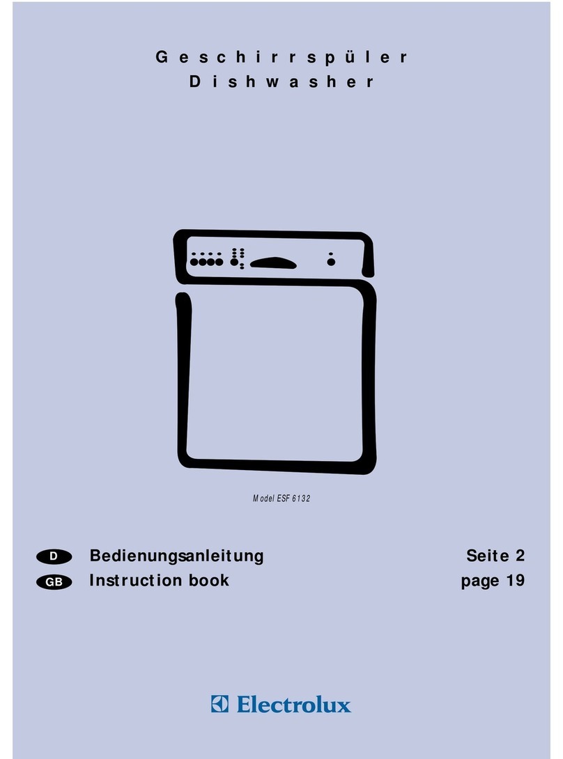 Electrolux ESF 6132 User manual