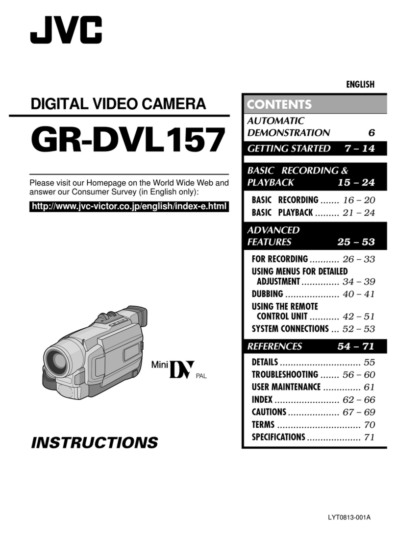 JVC GR-DVL157 instructions