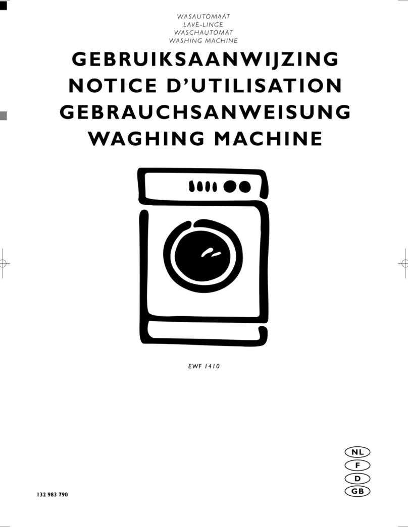 Electrolux EWF 1410 User manual Electrolux EWF 1410 User manual