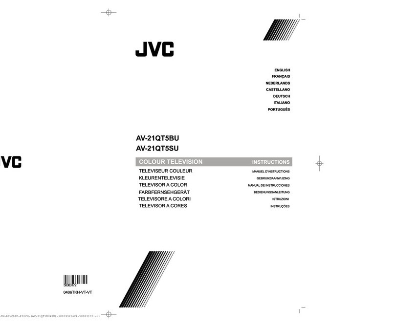JVC AV-21QT5BU User manual JVC AV-21QT5BU User manual