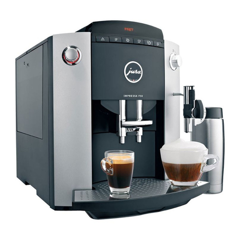 Jura IMPRESSA F505 Instructions for use