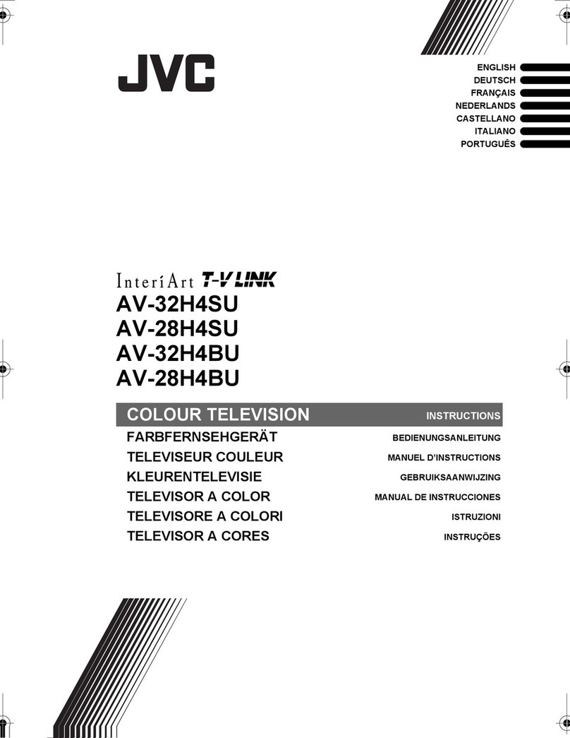 JVC InteriArt T-V LINK AV-32H4SU User manual JVC InteriArt T-V LINK AV-32H4SU User manual