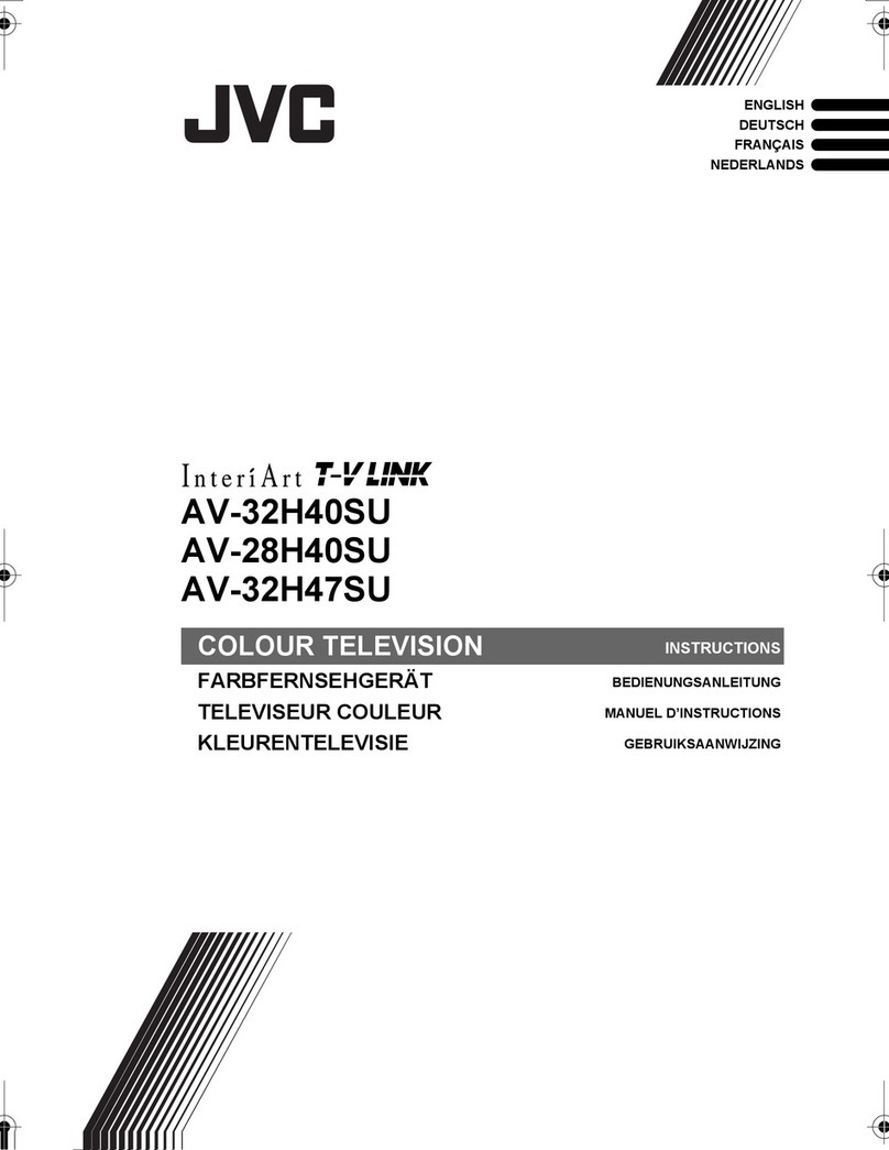 JVC InteriArt AV-32H40SU User manual