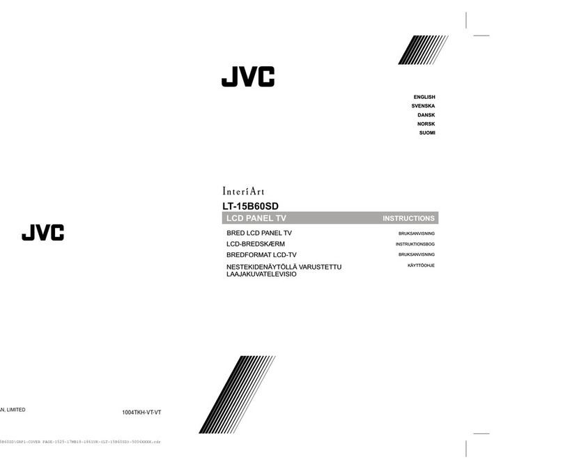 JVC InteriArt LT-15B60SD User manual JVC InteriArt LT-15B60SD User manual