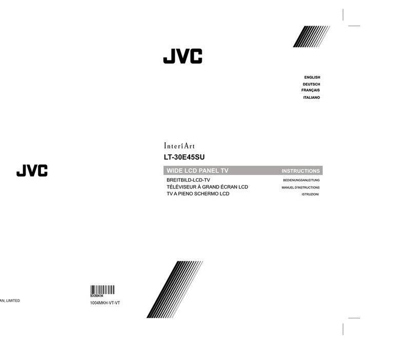 JVC LT-30E45SU User manual