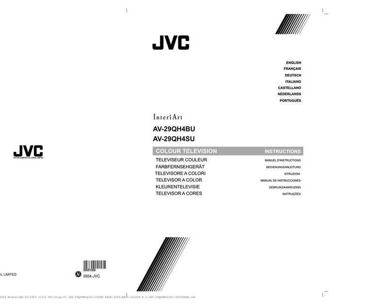 JVC AV-29QH4BU User manual