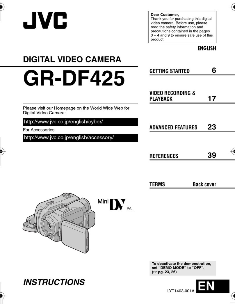 JVC GR-DF425 User manual