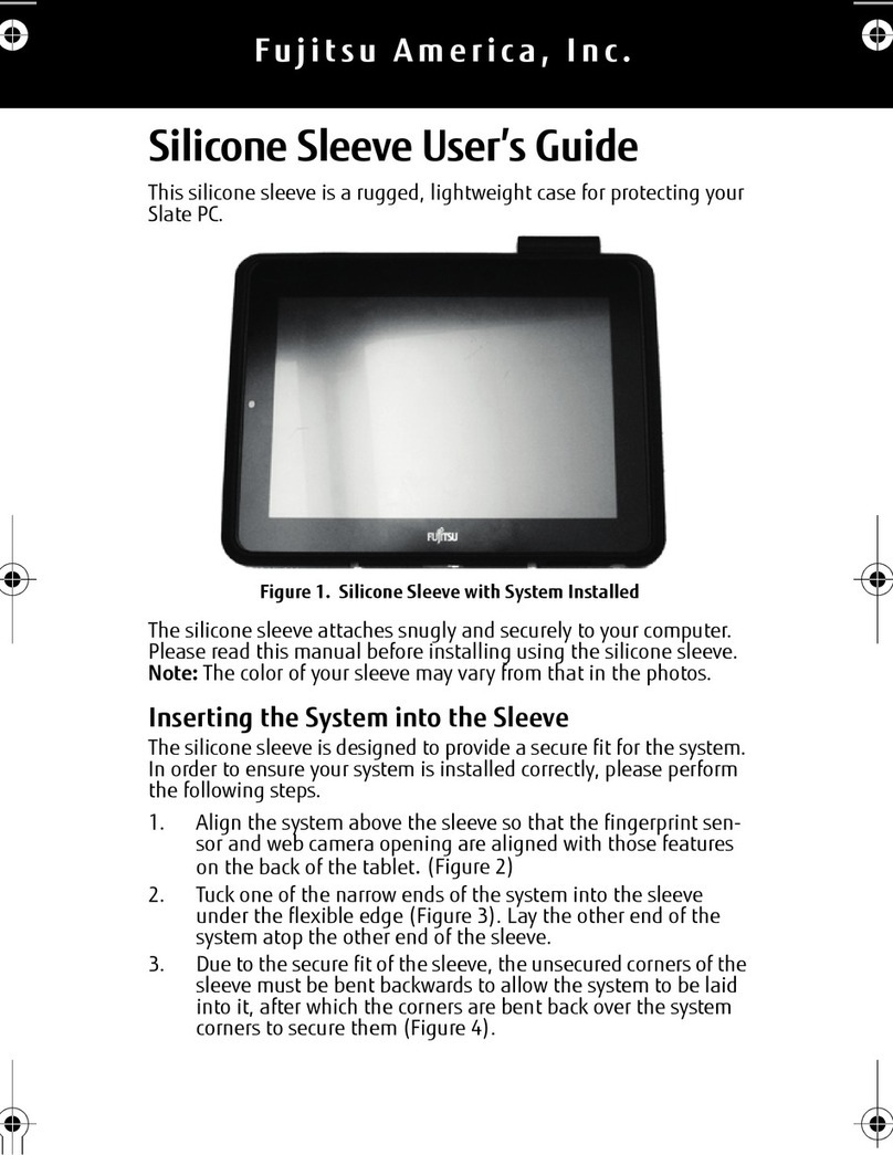 Fujitsu Silicone Sleeve user guide