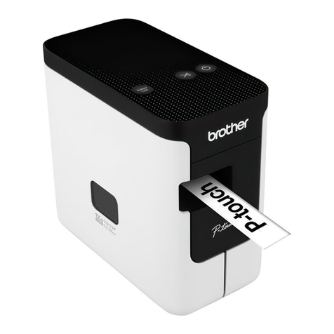 Brother PT-P700 User manual