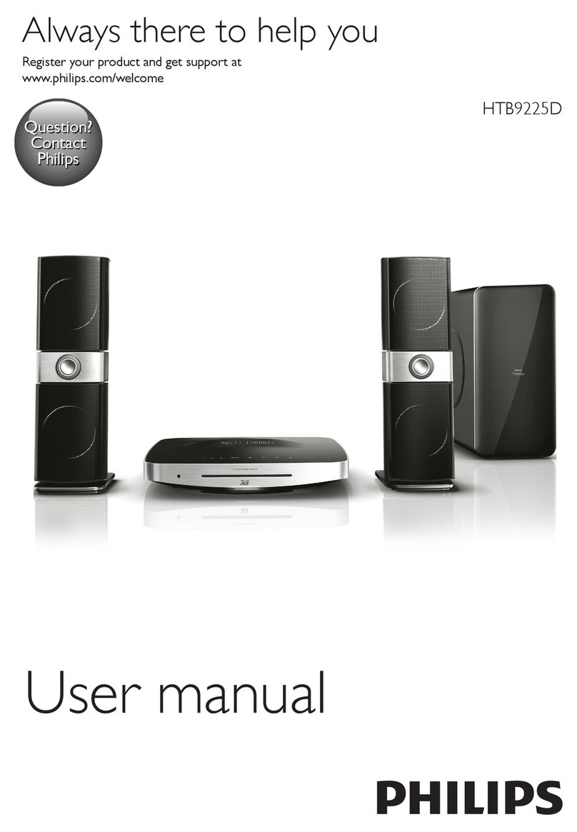 Philips HTB9225D user manual