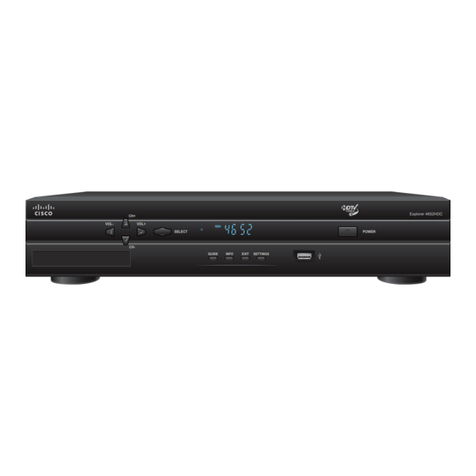 Cisco EXPLORER 4640HDC User manual
