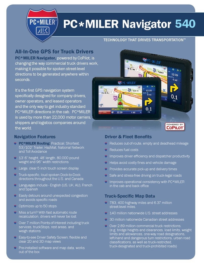 PC*Miler 540 User manual