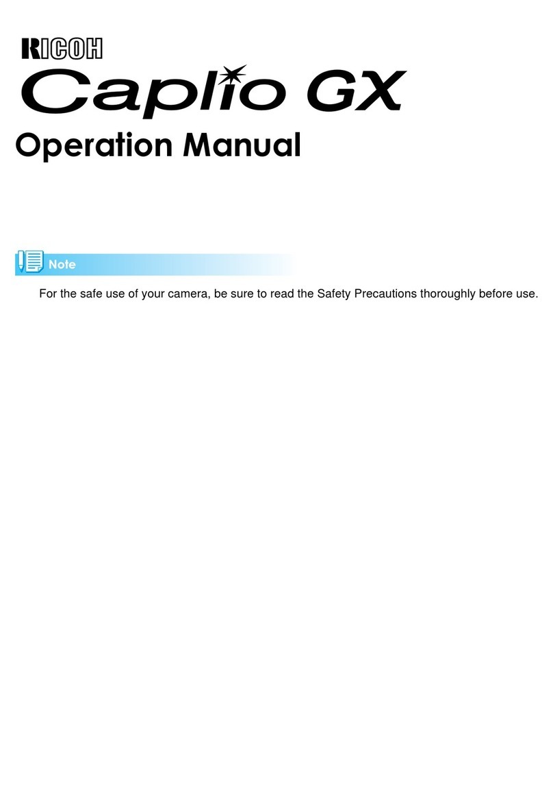 Ricoh Capio GX User manual
