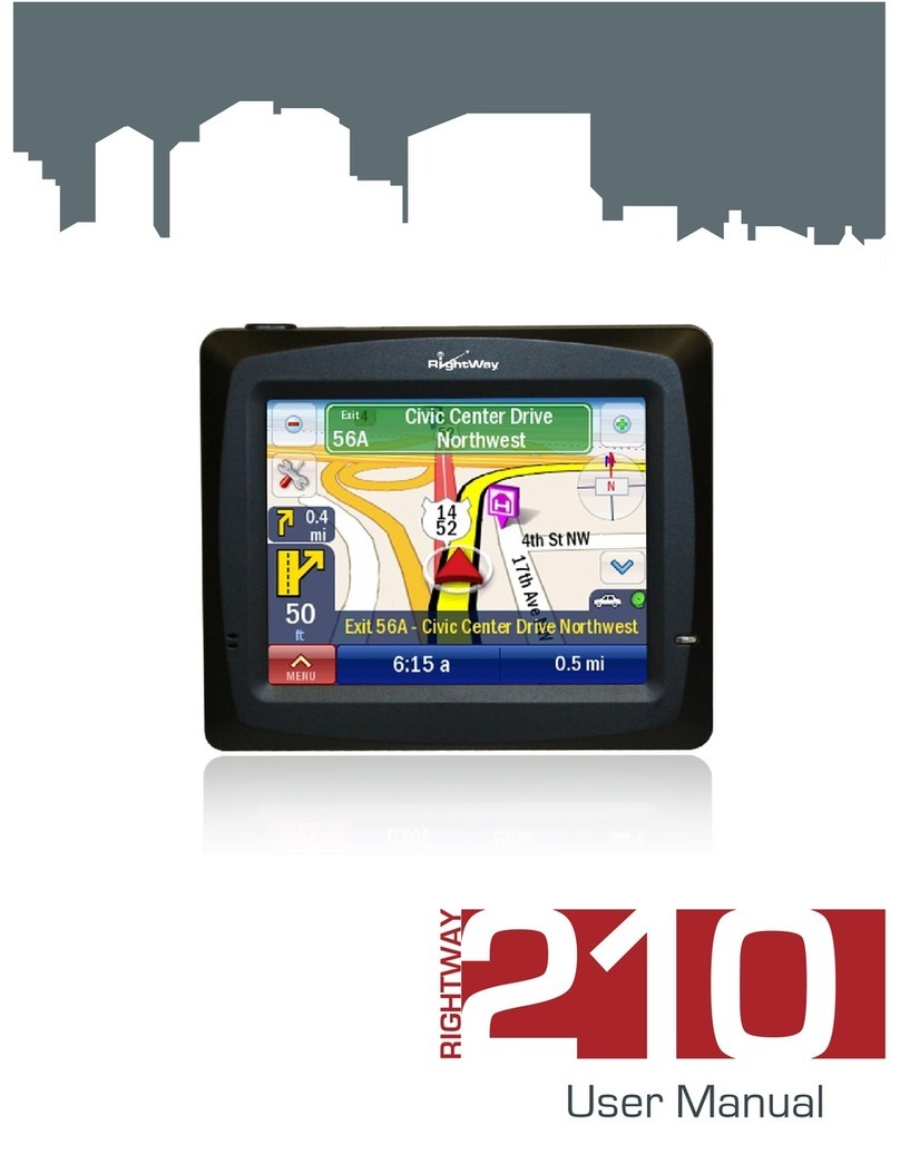 RightWay 210 user manual