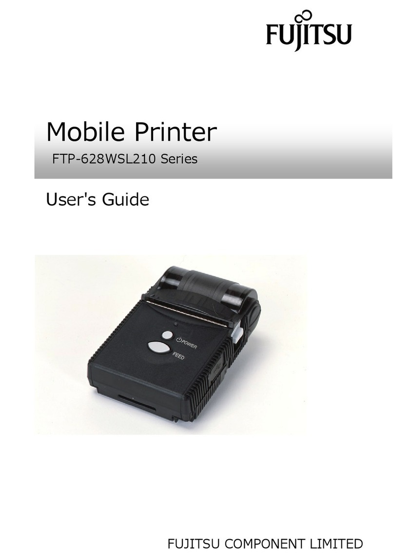 Fujitsu FTP-628WSL210 Series User manual
