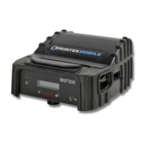 Printek Mobile Thermal Printer MtP300 Series Manual