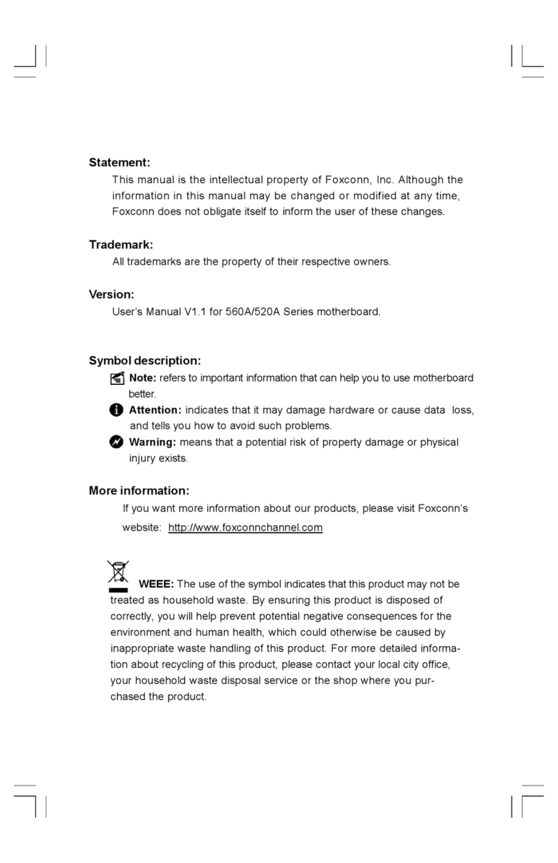 Foxconn 520A user manual