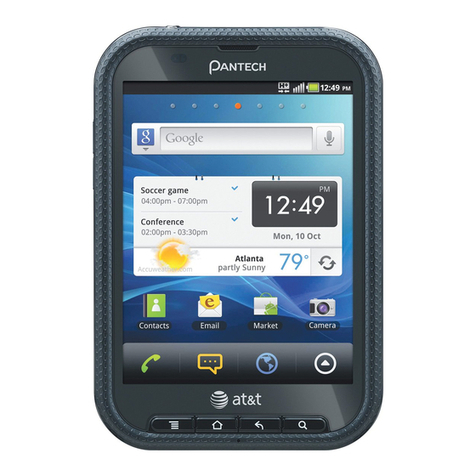 Pantech Pocket Quick start guide