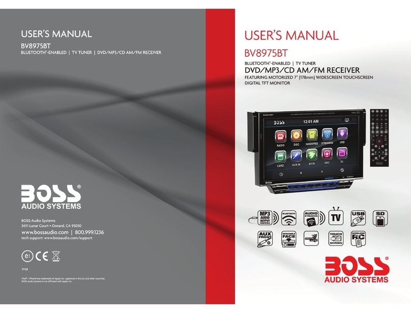 Boss Audio Systems BV8975BT user manual