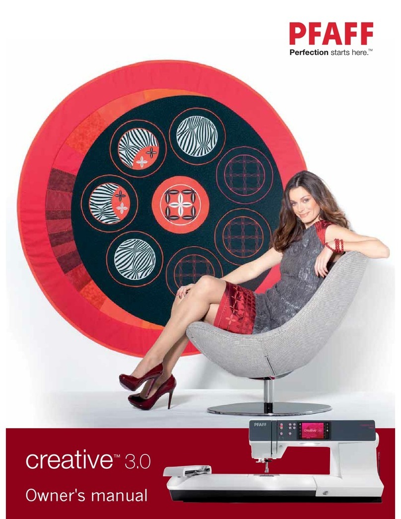 Pfaff cvreative 3.0 User manual