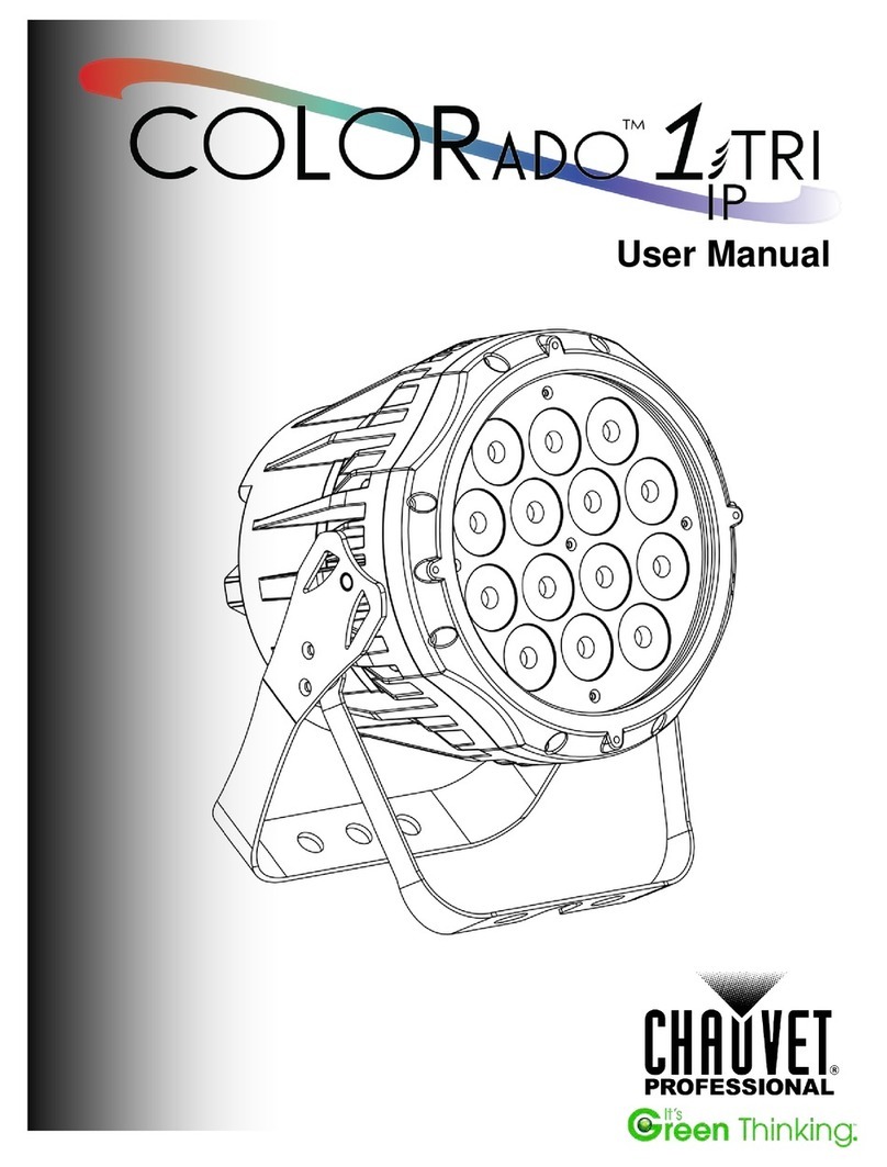 Chauvet Colorado 1 Tri IP user manual