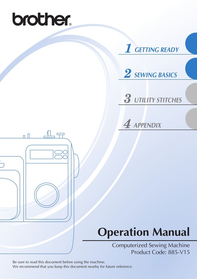 Brother 885-V15 User manual