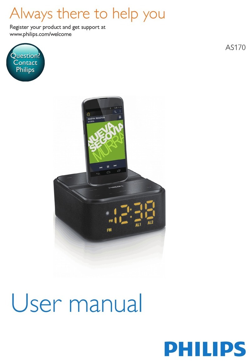 Philips AS170 User manual