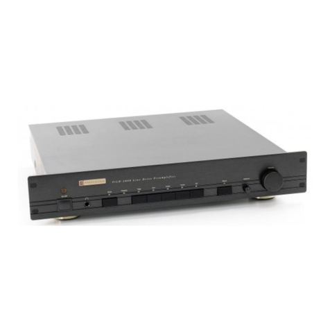 Parasound P/LD-2000 User manual