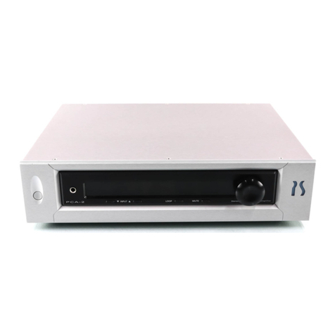 PS Audio PCA-2 User manual