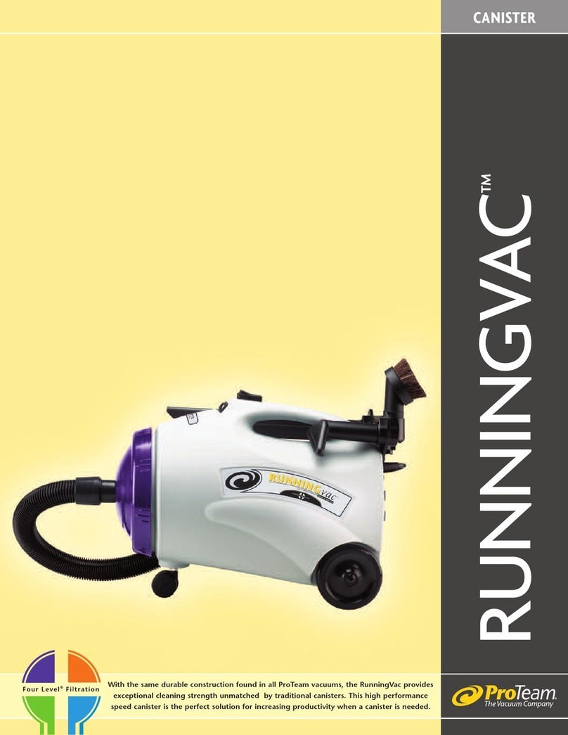 Pro-Team RUNNINGVAC quick guide