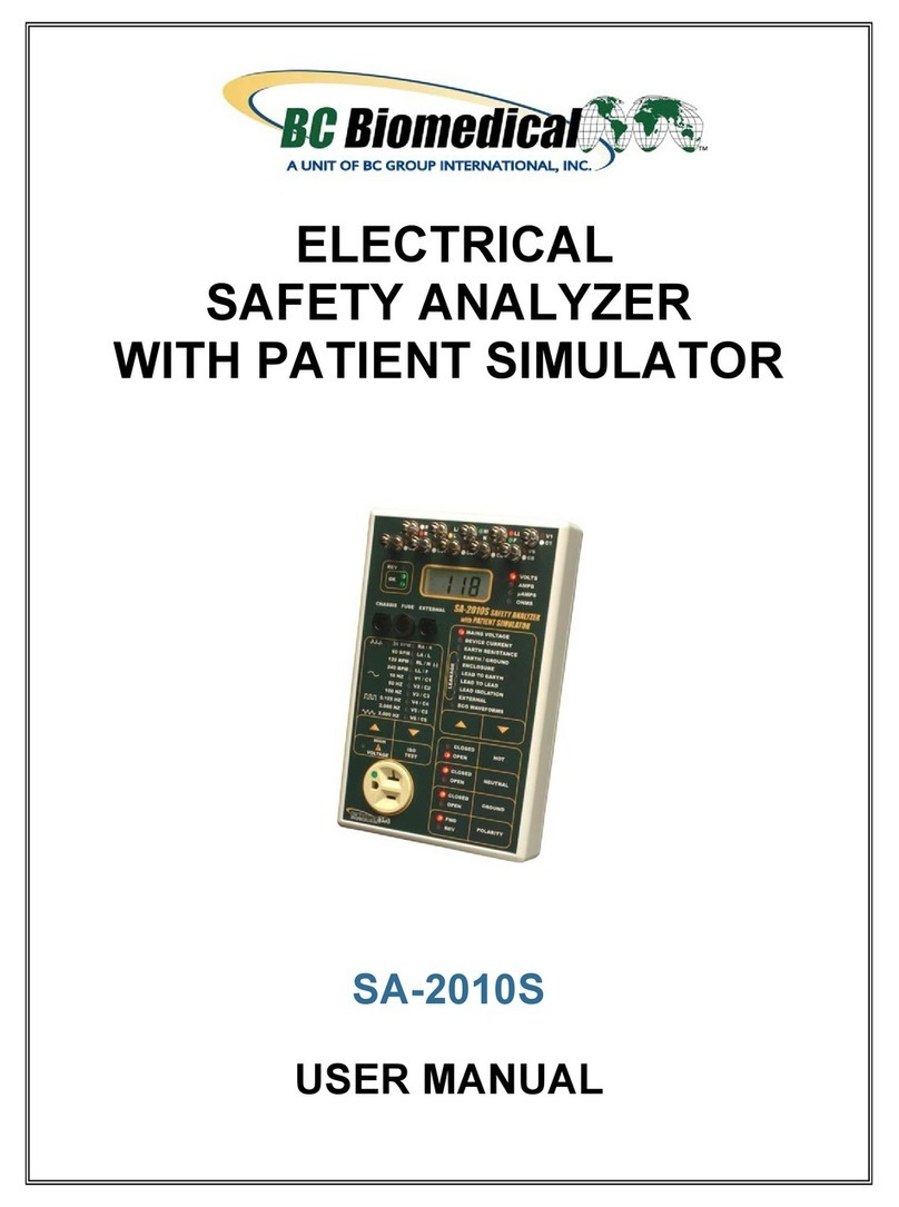 BC Biomedical SA-2010S user manual