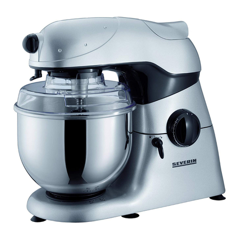 SEVERIN FOOD PROCESSOR User manual