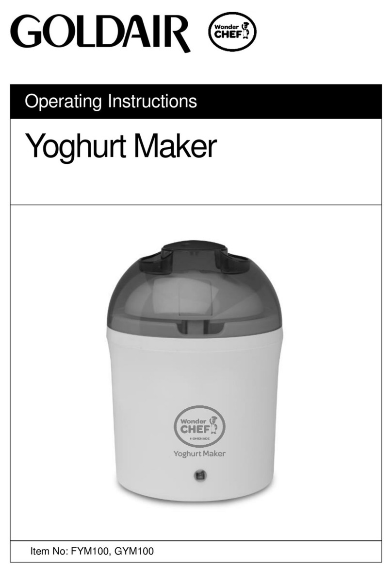 Goldair FYM100 User manual