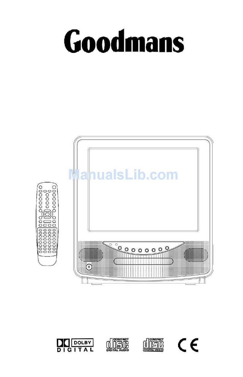 Goodmans GTVC14N14DVD User manual