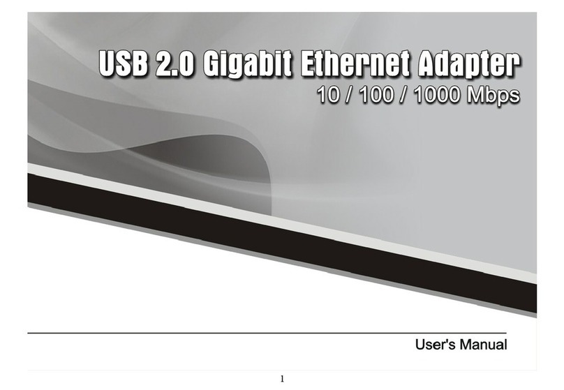 Sabrent USB-G1000 User manual