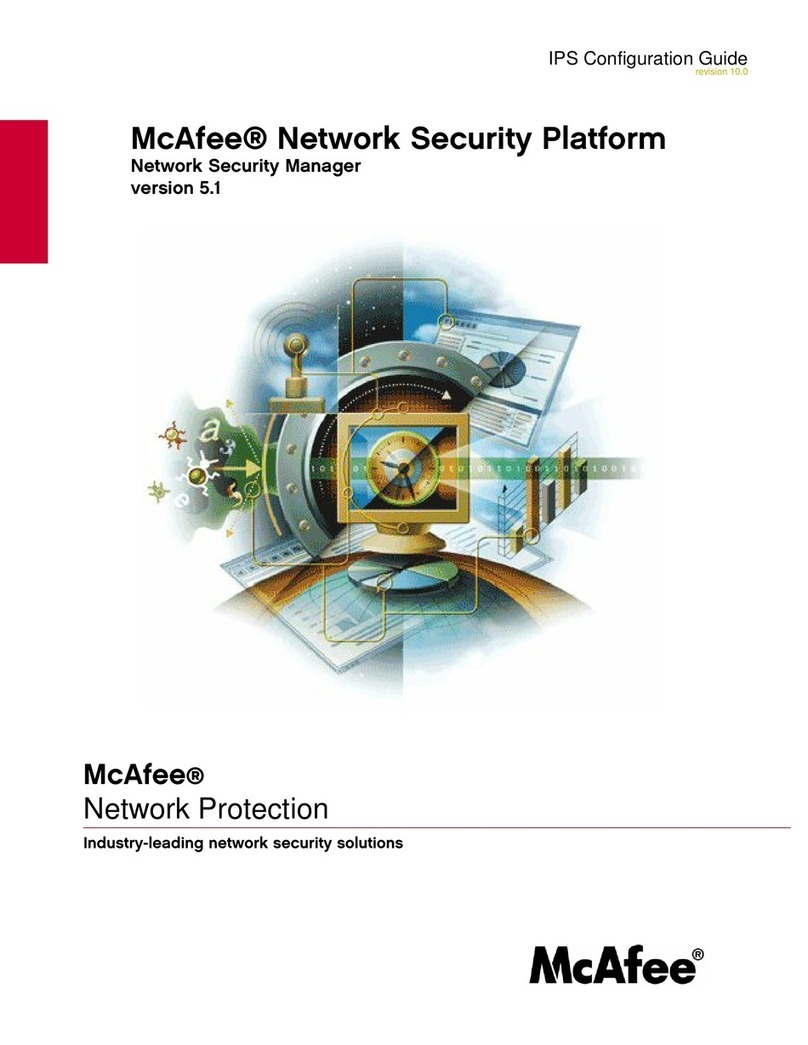McAfee M-1250 - Network Security Platform User manual McAfee M-1250 - Network Security Platform User manual