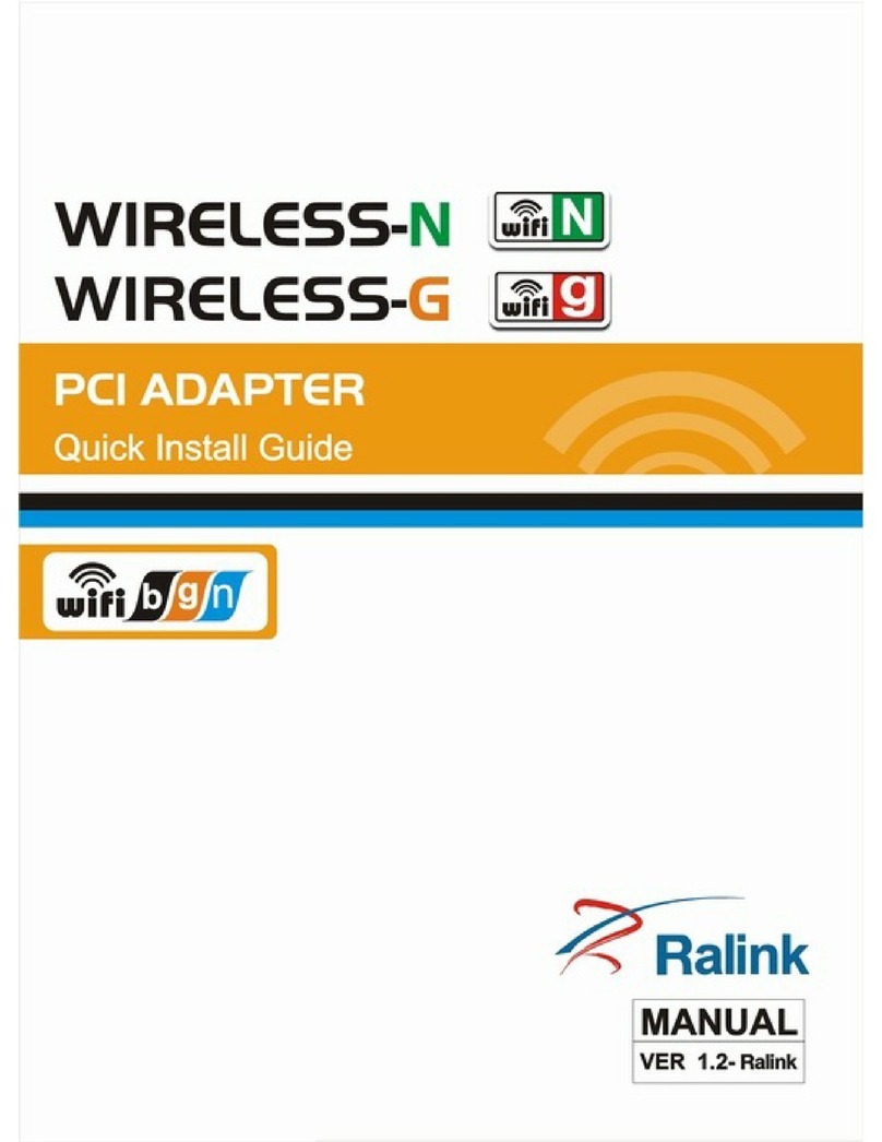 Ralink PCI-G802 User manual