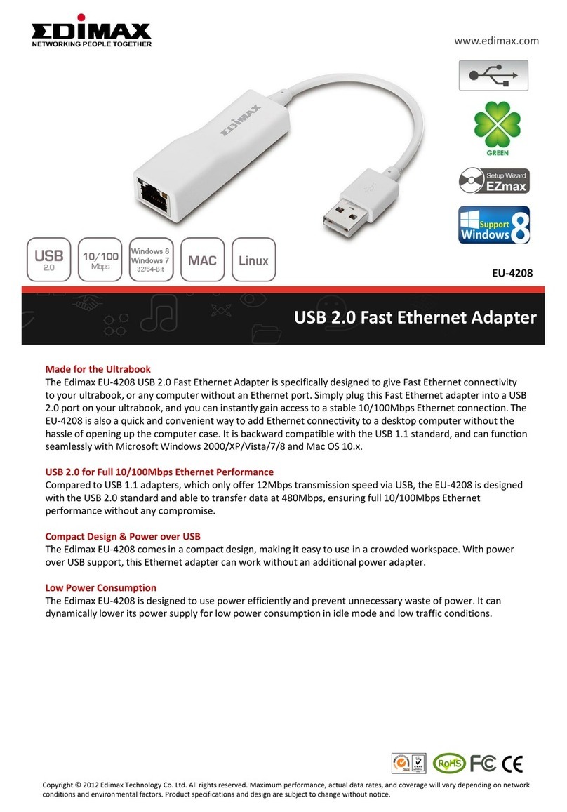 Edimax EU-4208 datasheet