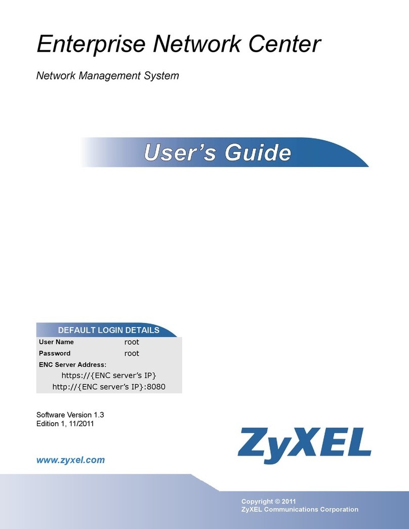 ZyXEL Communications ENC User manual