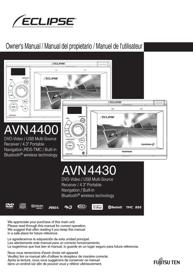Eclipse AVN4400 User manual