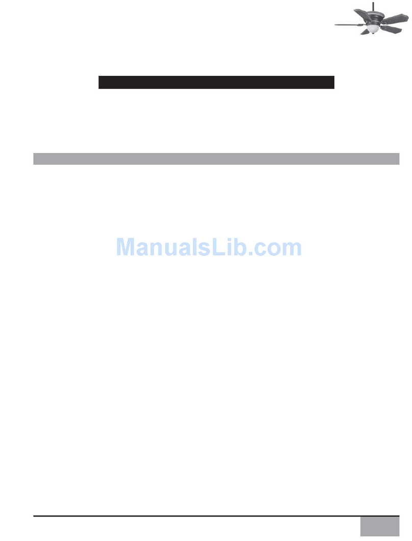 Casablanca MIDDLEBURY owner's manual