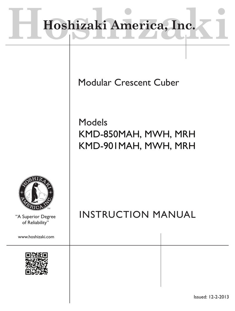 Hoshizaki KMD-850MAH instruction manual