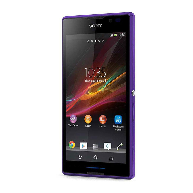 Sony Xperia C2305 User manual