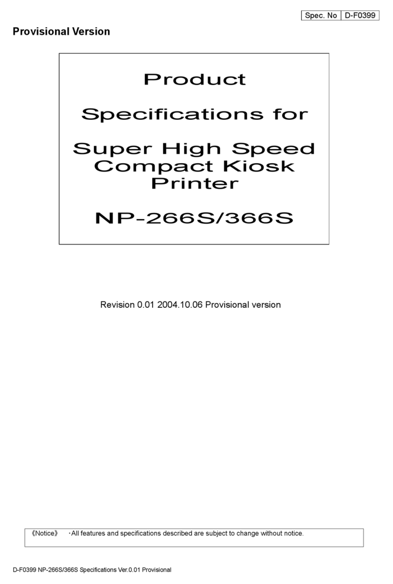 Star Micronics NP-266S Product specifications