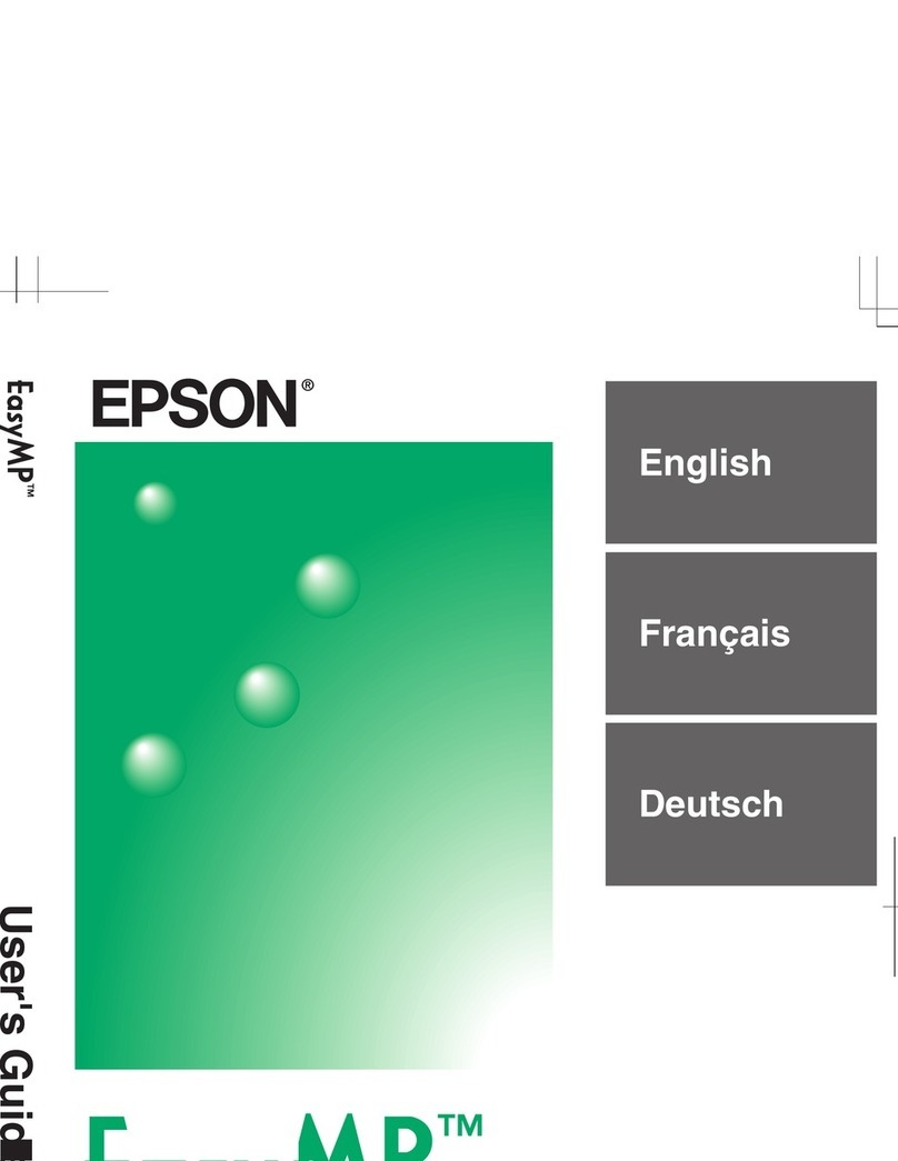 Epson EMP-715 - XGA LCD Projector User manual